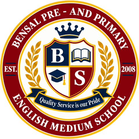 Official Bensal Pre and Primary English Medium School logo